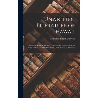 Unwritten Literature of Hawaii