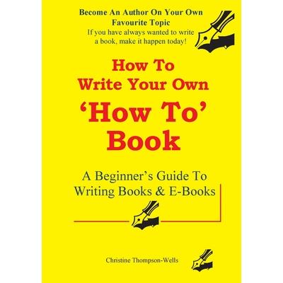 How To Write A How To Book