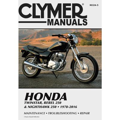 Honda Twinstar, Rebel 250 & Nighthawk 250, 1978-2016 Clymer Manual | 拾書所