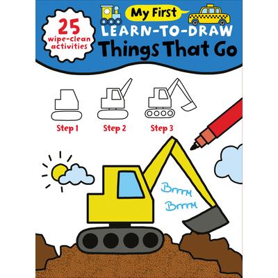 My First Learn-To-Draw: Things That Go