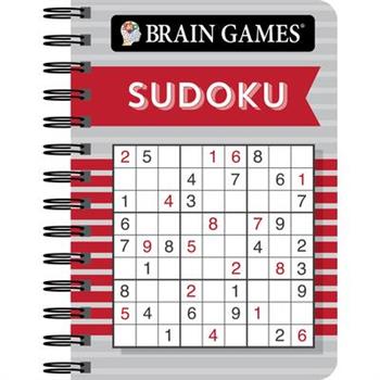 Brain Games Mini - Sudoku (Red)