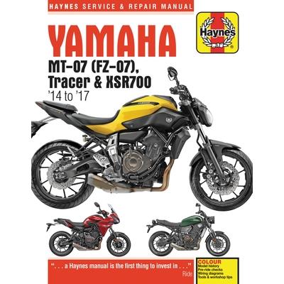 Yamaha Mt-07, '14-'17 Haynes Repair Manual | 拾書所