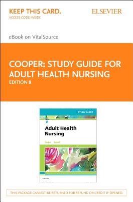 Study Guide for Adult Health Nursing - Elsevier Ebook on Vitalsource Retail Access Card