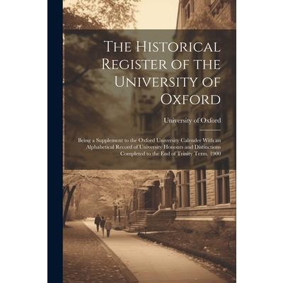 The Historical Register of the University of Oxford | 拾書所