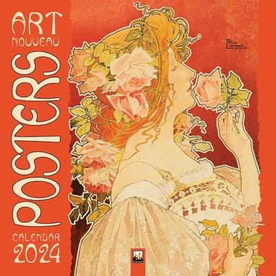 Art Nouveau Posters Wall Calendar 2024 (Art Calendar) | 拾書所
