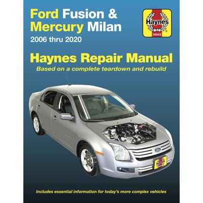 Ford Fusion and Mercury Milan 2006 Thru 2020 | 拾書所