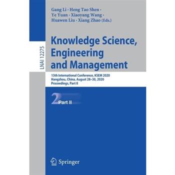Knowledge Science, Engineering and Management13th International Conference, Ksem 2020, Han
