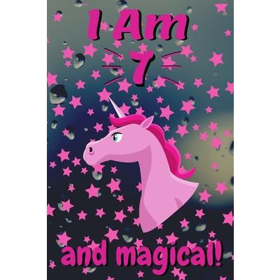 Unicorn Princess Queen I Am 7 And Magical