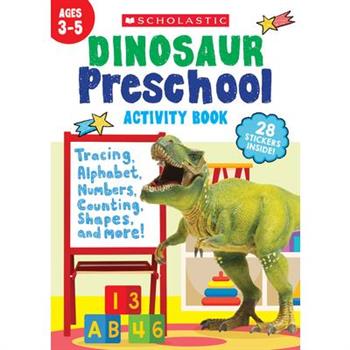 Dinosaur Preschool Activity Book