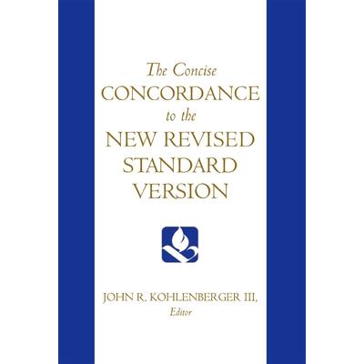 The Concise Concordance to the New Revised Standard Version