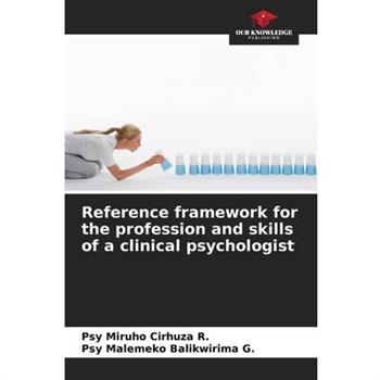 Reference framework for the profession and skills of a clinical psychologist