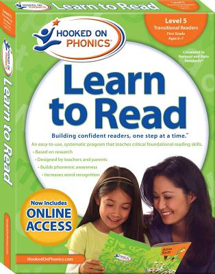 Hooked on Phonics Learn to Read Level 5 First Grade Ages 6-7