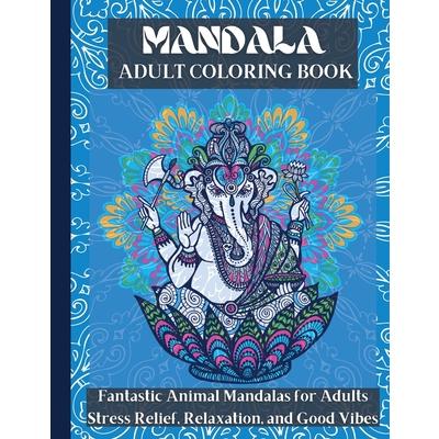 Mandala Adult Coloring Book | 拾書所