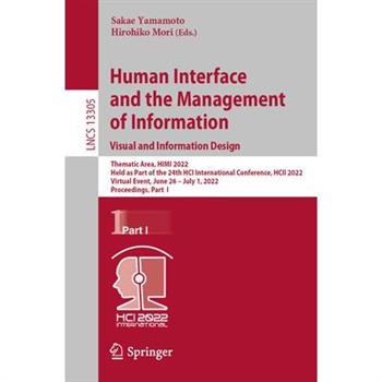 Human Interface and the Management of Information: Visual and Information Design