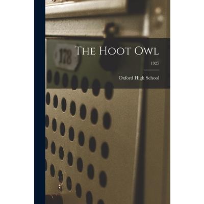 The Hoot Owl; 1925