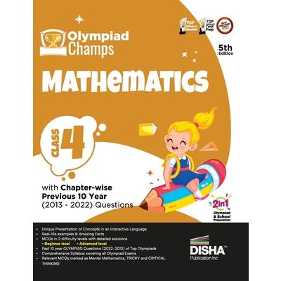 Olympiad Champs Mathematics Class 4 with Chapter-wise Previous 10 Year (2013 - 2022) Questions 5th Edition Complete Prep Guide with Theory, PYQs, Past & Practice Exercise | 拾書所