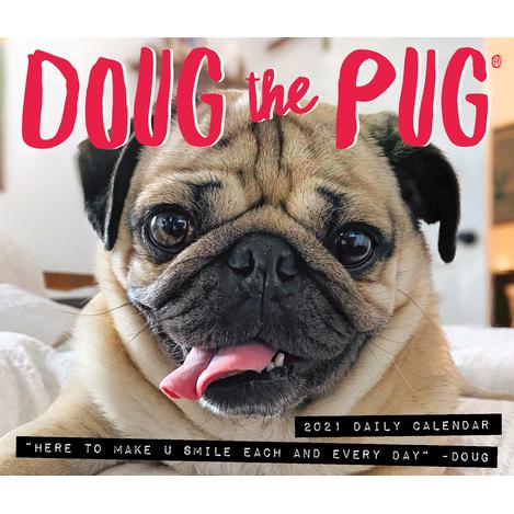 Doug the Pug 2021 Box Calendar （Dog Breed Calendar）