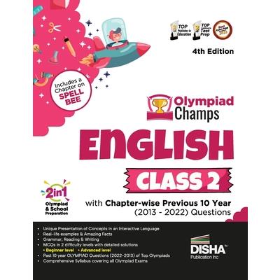 Olympiad Champs English Class 2 with Chapter-wise Previous 10 Year (2013 - 2022) Questions 4th Edition Complete Prep Guide with Theory, PYQs, Past & Practice Exercise | 拾書所