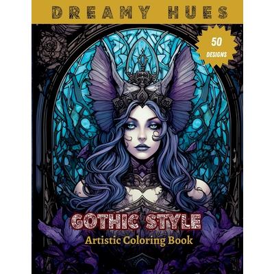 Gothic Style Artistic coloring book