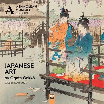 Ashmolean Museum: Japanese Art by Ogata Gekko Wall Calendar 2024 (Art Calendar)
