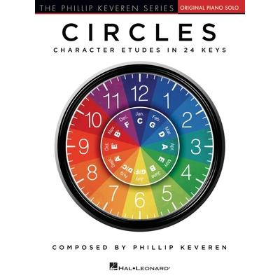 Circles － Character Etudes in 24 Keys － Phillip Keveren SeriesCharacter Etudes in 24 Keys