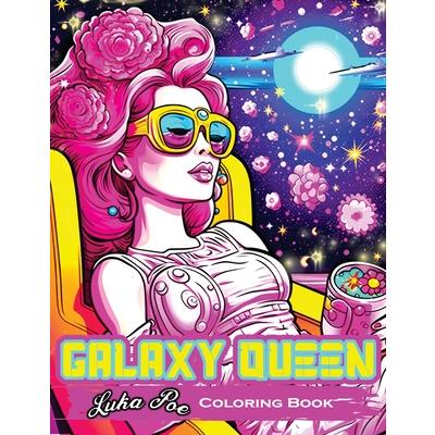 Galaxy Queen Coloring Book | 拾書所