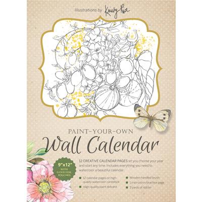Paint-Your-Own Wall Calendar | 拾書所