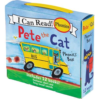 Pete the Cat 12-Book Phonics Box(My First I Can Read)