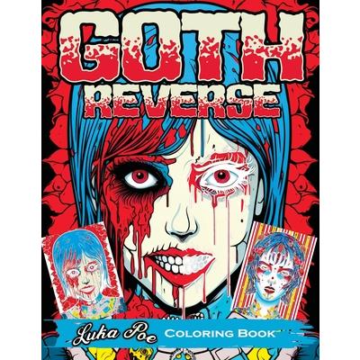 Gothic Reverse Coloring Book | 拾書所