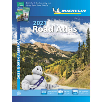 Michelin North America Road Atlas 2021USA Canada Mexico