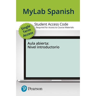 Mylab Spanish with Pearson Etext for Aula Abierta -- Access Card (Single Semester) | 拾書所