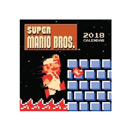 Super Mario Bros 2018 Calendar(Wall)