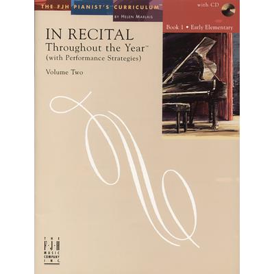 In Recital(r) Throughout the Year, Vol 2 Bk 1