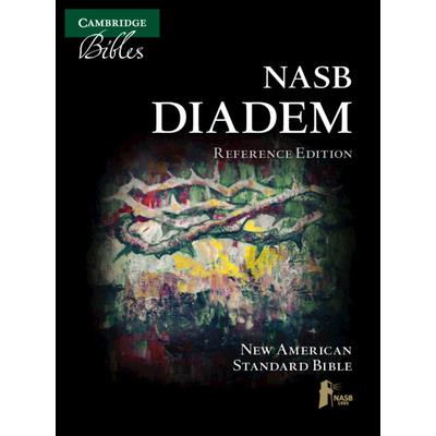 NASB Diadem Reference Edition, Black Calf Split Leather, Red-Letter Text, Ns544: Xr