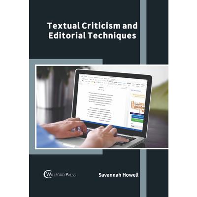 Textual Criticism and Editorial Techniques | 拾書所