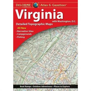 Delorme Atlas & Gazetteer: Virginia