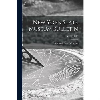 New York State Museum Bulletin; no. 183 1916