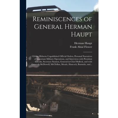 Reminiscences of General Herman Haupt | 拾書所