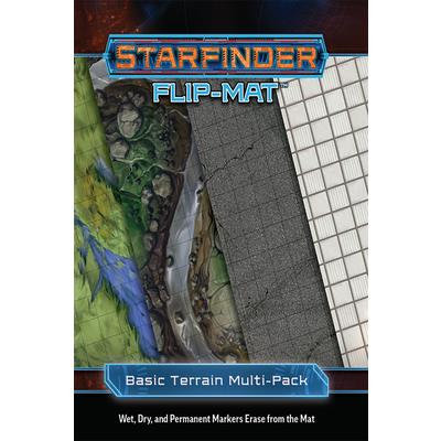 Starfinder Flip-Mat: Basic Terrain Multi-Pack | 拾書所