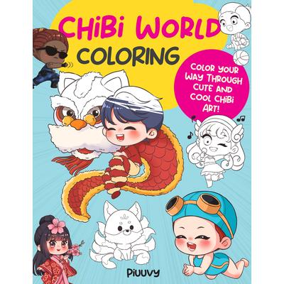 Chibi World Coloring | 拾書所