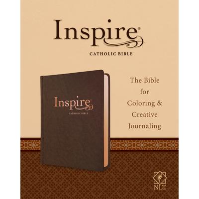 Inspire Catholic Bible NLT (Leatherlike, Dark Brown)
