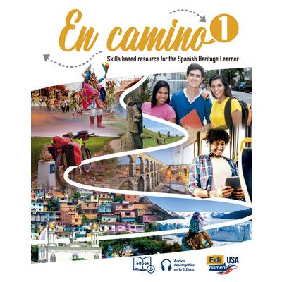 En Camino 1 Student Print Edition + 1 Year Digital Access (Including eBook and Audio Tracks) | 拾書所