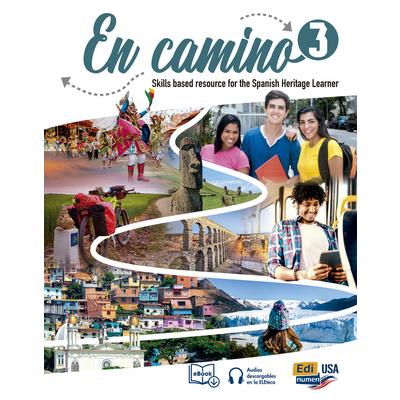 En Camino 3 Student Print Edition + 1 Year Digital Access (Including eBook and Audio Tracks) | 拾書所