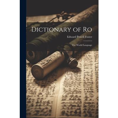 Dictionary of Ro