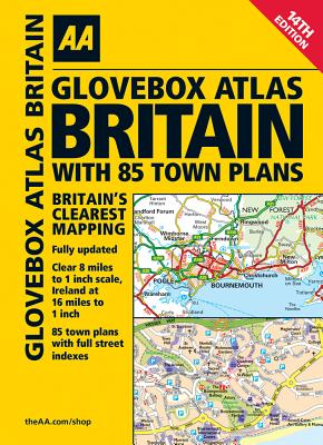 AA Glovebox Atlas Britain With 85 Town Plans | 拾書所