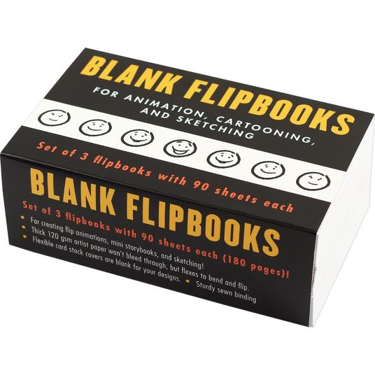 Blank Flipbooks (3-Pack)