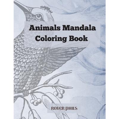 Animals Mandala Coloring Book | 拾書所