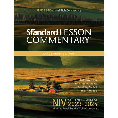 Niv(r) Standard Lesson Commentary(r) Large Print Edition 2023-2024