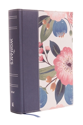 NIV, the Woman’s Study Bible, Cloth Over Board, Blue Floral, Full-Color