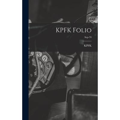 KPFK Folio; Sep-70